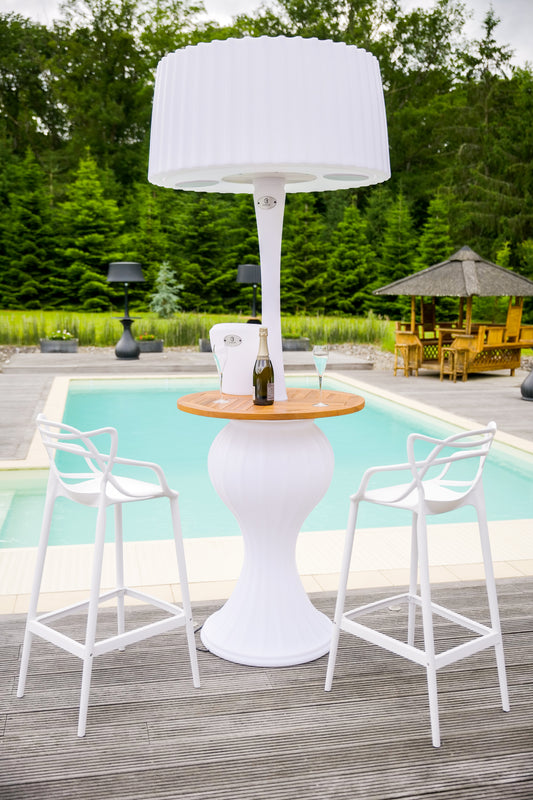 Lampe Sonorisée Hera Blanche