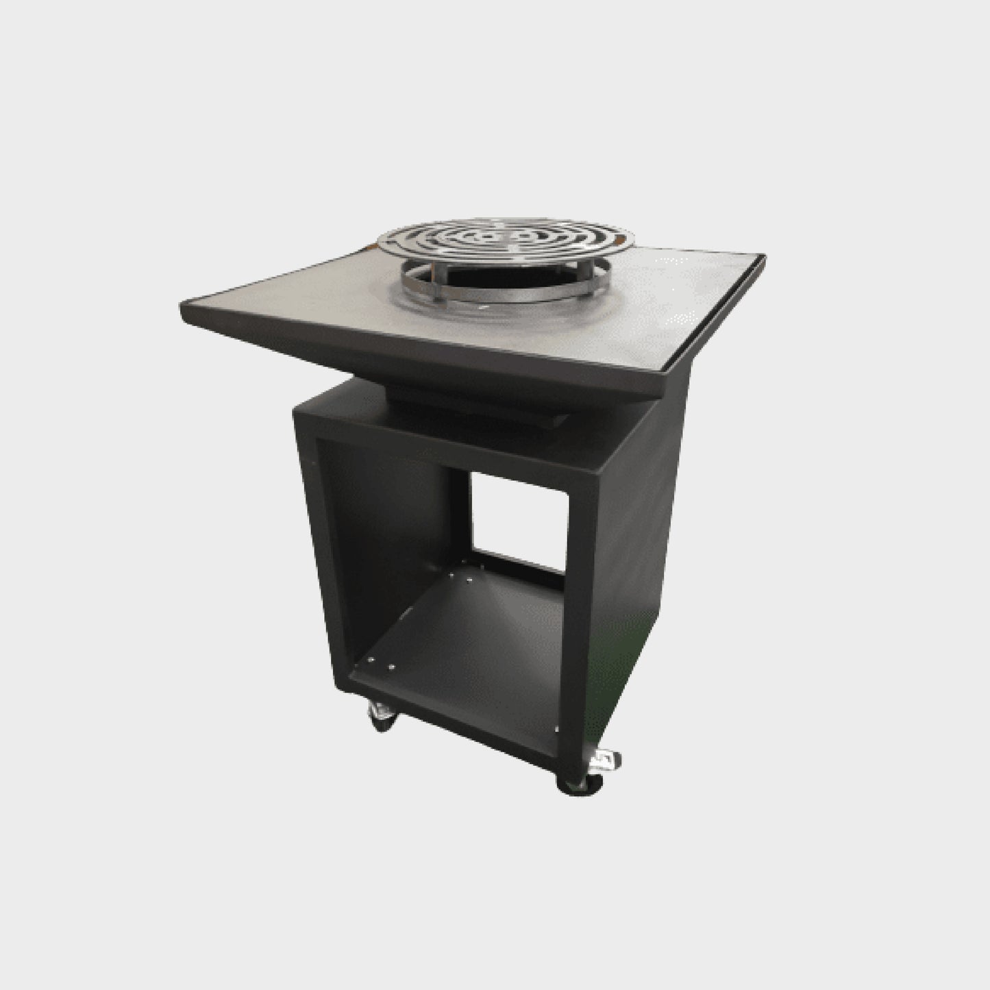 Brasero carré de dimensions 80cm x 80cm modèle Méditerranée