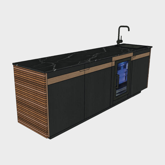 Cuisine d'extérieur Madame Mado - Les Tontons Grilleurs - Configurable