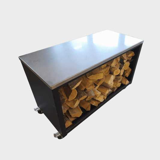 Desserte Longue Brasero par Brasero Industrie Concept - 140 x 70 cm
