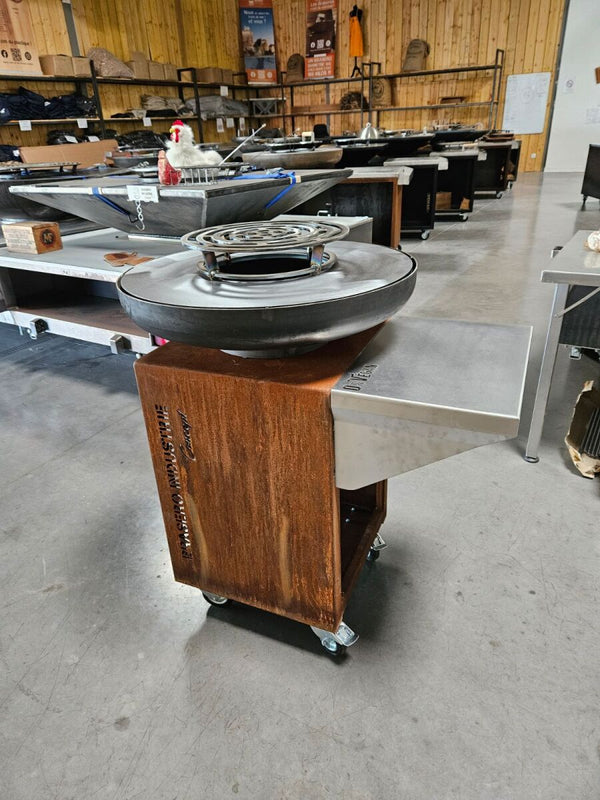 Tablette pour Brasero -  Brasero Industrie Concept - Tablette Inox 125