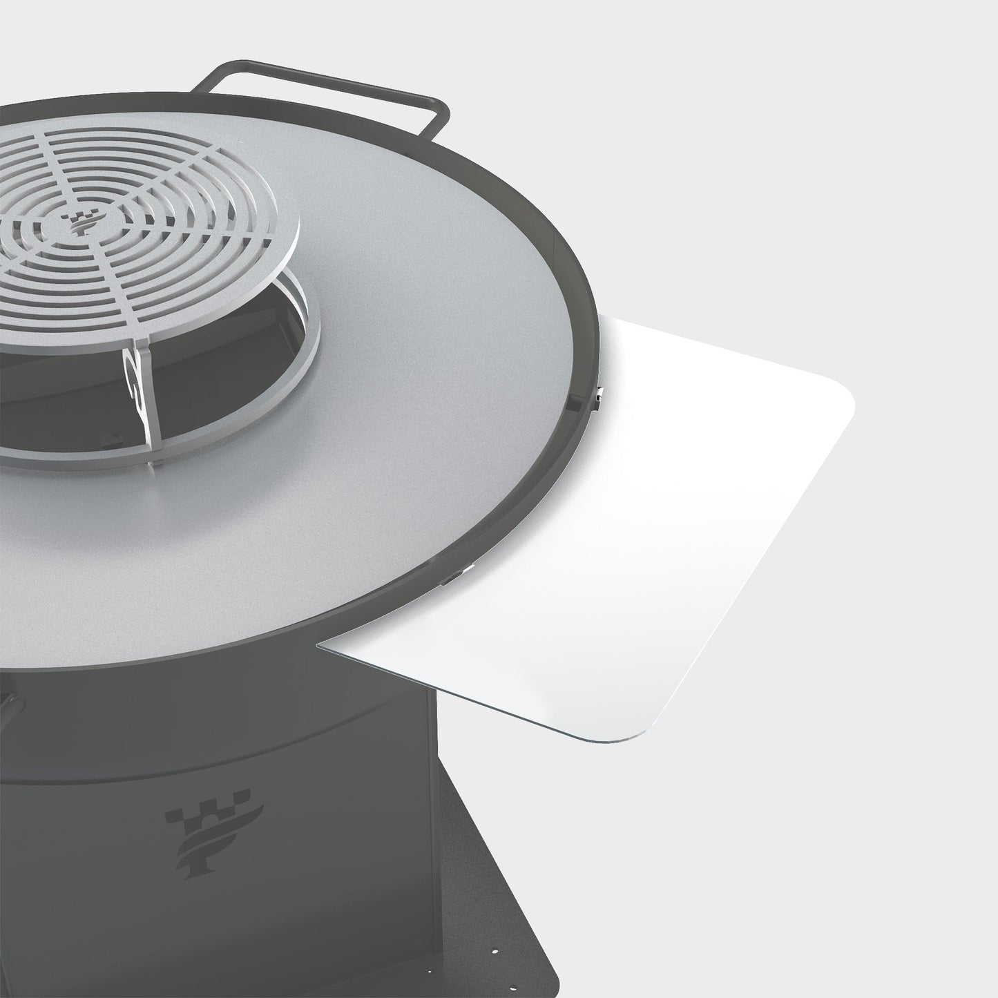 Tablettes aluminium pour braséro grandgousier Rond 1000
