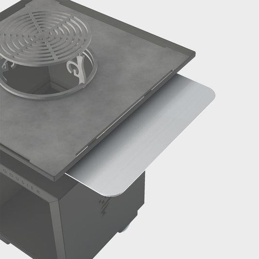 Tablettes aluminium pour braséro grandgousier Carrés 750,1000 et 1250