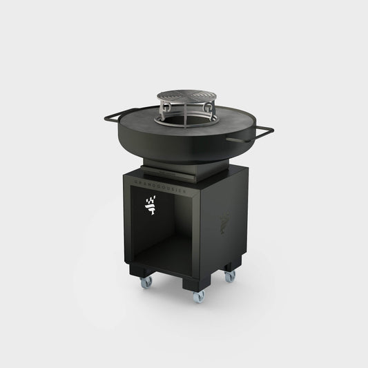 Brasero Barbecue Plancha rond de 75cm de diamètre